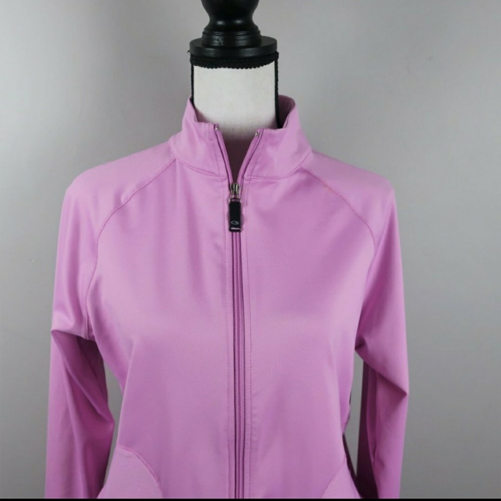 Champion Sz Med Full Zip Athletic Jacket D97 - Picture 8 of 9